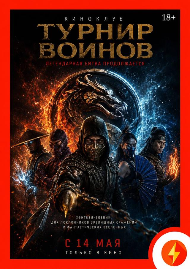 Турнир воинов (в рамках Киноклуба) (18+)